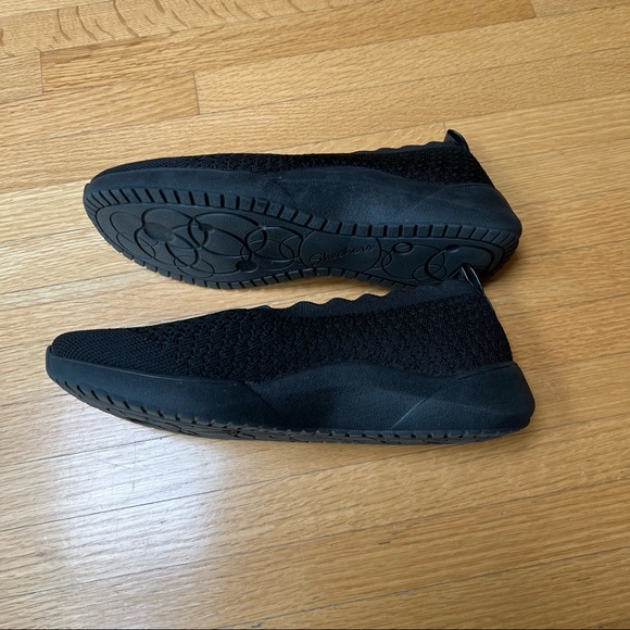 SKETCHERS Black relaxed fit Seager Cup with Memory Foam flat shoes - Picture 4 of 11